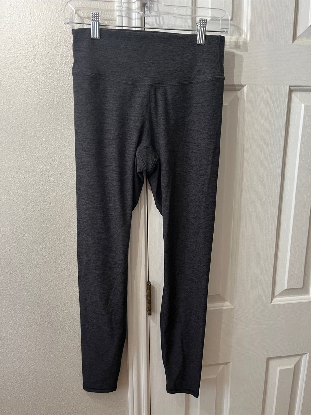 Charcoal Gray High-Waist Leggings